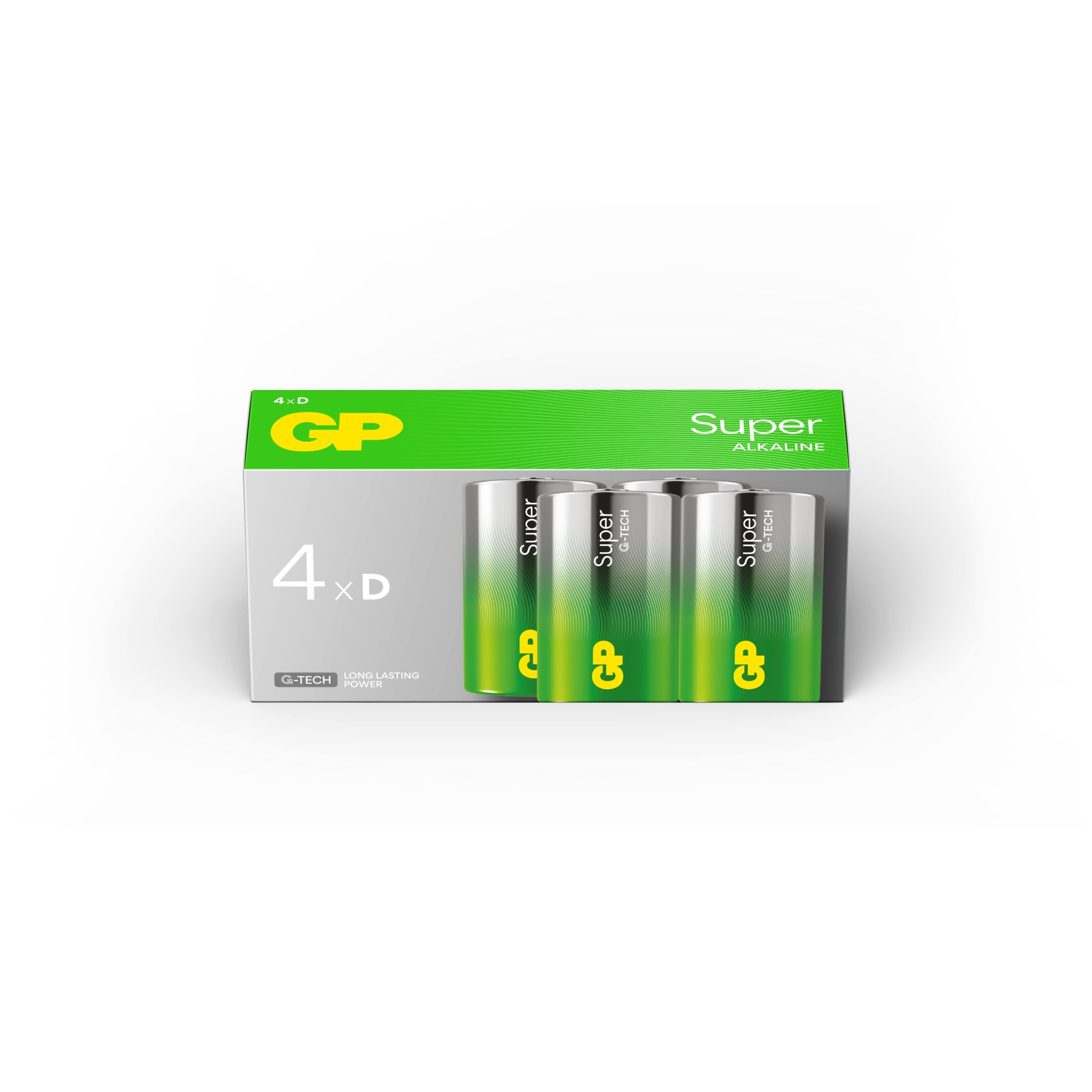 GP Super Alkaline D Pack of 4